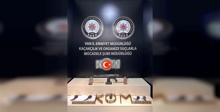 Van'da operasyon: 5 el bombası ve 2 tüfek ele geçirildi
