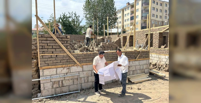 Van'da Tahir Paşa Konağı yeniden inşa ediliyor