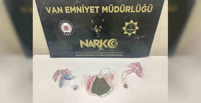 Van'da uyuşturucu operasyonu: 45 şüpheli yakalandı