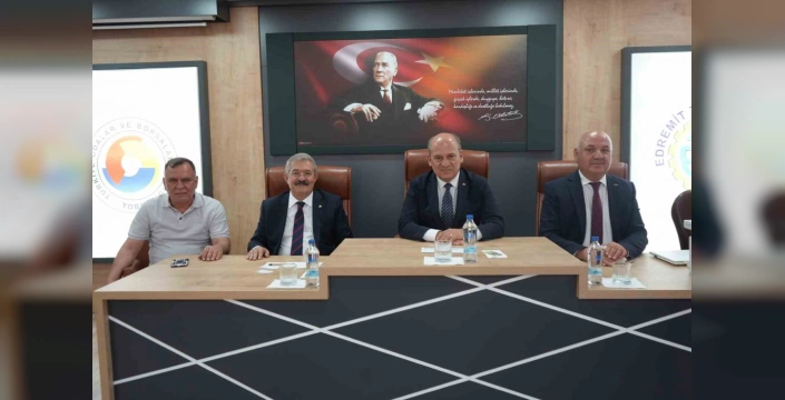 Van TSO heyeti, Çorlu ve Edremit'te işbirliği görüşmeleri gerçekleştirdi