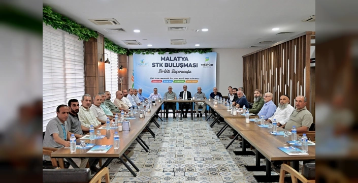 Yeşilyurt Belediye Başkanı Geçit, STK temsilcileriyle bir araya geldi