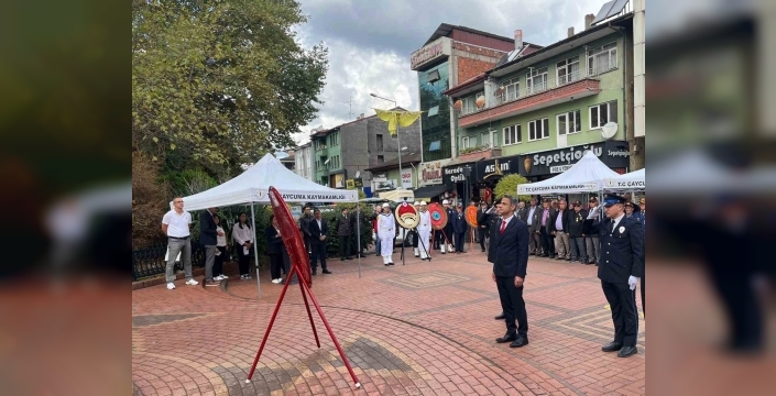 19 Eylül Gaziler Günü Çaycuma'da kutlandı