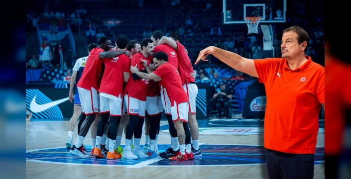 A Milli Erkek Basketbol Takımı son 16'da İsveç ile karşılaşacak