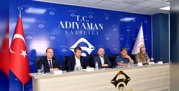 Adıyaman'da okul güvenliği için toplantı