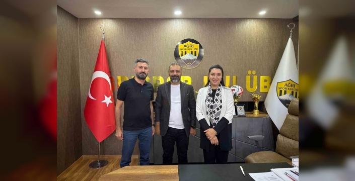 Ağrı Spor'a ziyaret ve destek: Başkan Yıldız, yeni sezonda başarı diledi