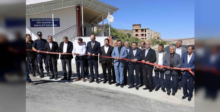 Akçadağ’da cami, köy konağı ve taziye evi açıldı