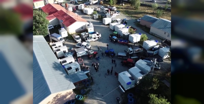 Ardahan’da 30 çobana seyyar ev dağıtımı