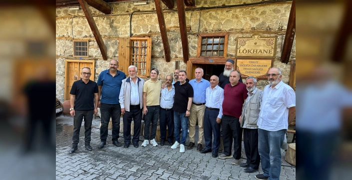 Bayburt protokolü Kemaliye'yi ziyaret etti