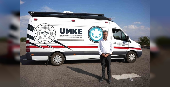 Bingöl UMKE’ye mobil haberleşme aracı kazandırıldı