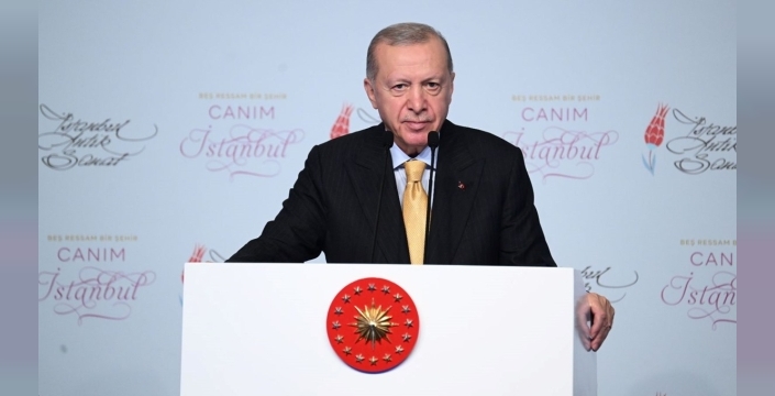 Cumhurbaşkanı Erdoğan, 12 Dev Adam'ı tebrik etti
