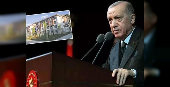Cumhurbaşkanı Erdoğan: 81 ilde 500 bin yeni sosyal konut yapılacak