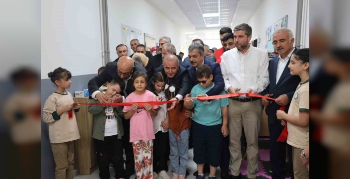 Elazığ’da özel çocuklar için yeni özel sınıf açıldı