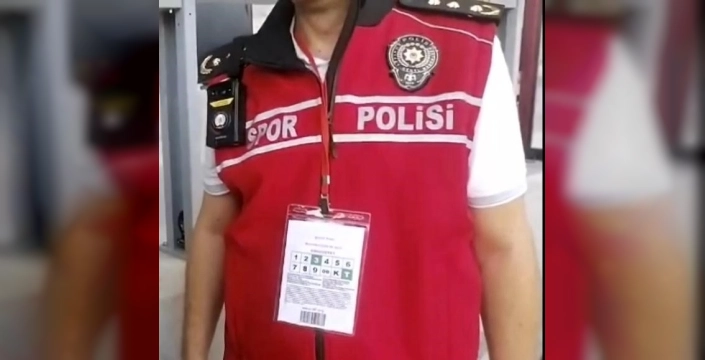 Elazığ'da spor güvenliği için yaka kamerası uygulaması