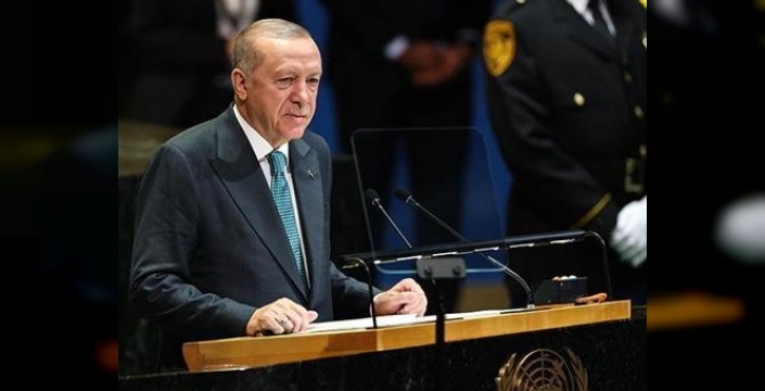 Erdoğan BM'de çarpıcı açıklamalar: Gazze'de soykırım, Türkiye olmadan Doğu Akdeniz'de proje olmaz