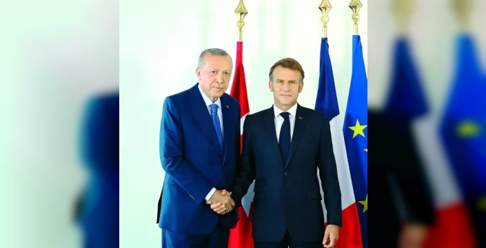 Erdoğan, Macron ile görüştü: iki devletli çözüm için baskı artırılmalı