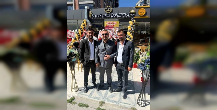 Erzurum'da yeni işletme: Gece Dönercisi açıldı