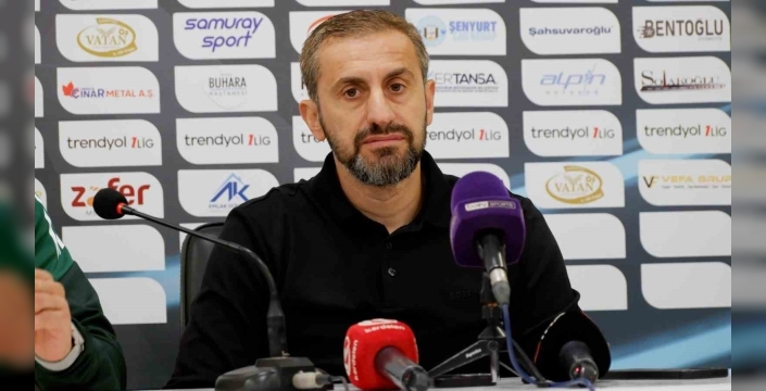 Erzurumspor Teknik Direktörü Özbalta: Çok ciddi bütçeli takımlarla yarışıyoruz