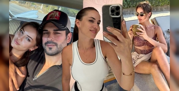 Fahriye Evcen yaza veda etti