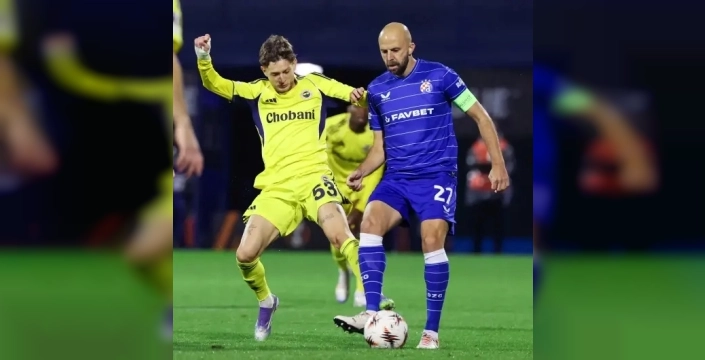 Fenerbahçe, Dinamo Zagreb'e 3-1 mağlup oldu