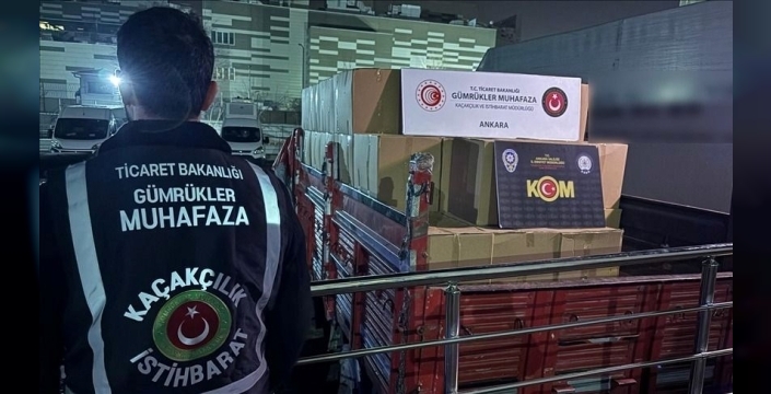 Gümrüklerde 9 ayda 74,8 milyar liralık kaçak eşya ele geçirildi