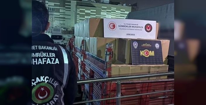 Gümrüklerde 9 ayda 74 milyar liralık kaçak eşya yakalandı