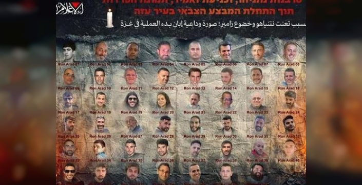 Hamas, 47 esirin fotoğraflarını yayınladı: Netanyahu’nun reddi ve Zamir’in boyun eğmesi nedeniyle Gazze’deki askeri operasyon başladı