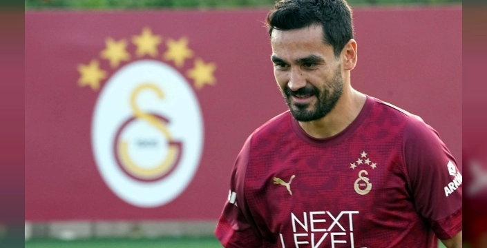 İlkay Gündoğan, Galatasaray'da ilk antrenmanına çıktı
