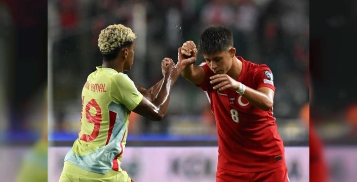 İspanya, Türkiye'yi 6-0 yendi: Arda Güler ve Lamine Yamal arasında gerilim