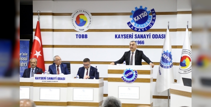 Kayseri Sanayi Odası Başkanı Büyüksimitci: Reel sektör finansmana erişimini kolaylaştırmalı