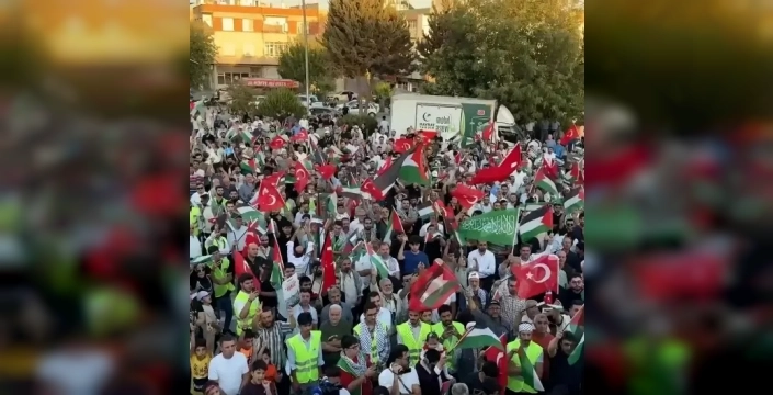 Kilis'ten Gazze'ye Destek: Sivil Toplum Platformundan Soykırım Tepkisi