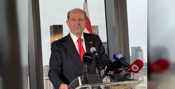 Kuzey Kıbrıs Cumhurbaşkanı Tatar: Rum tarafı sürekli silahlanıyor, tehlike artıyor