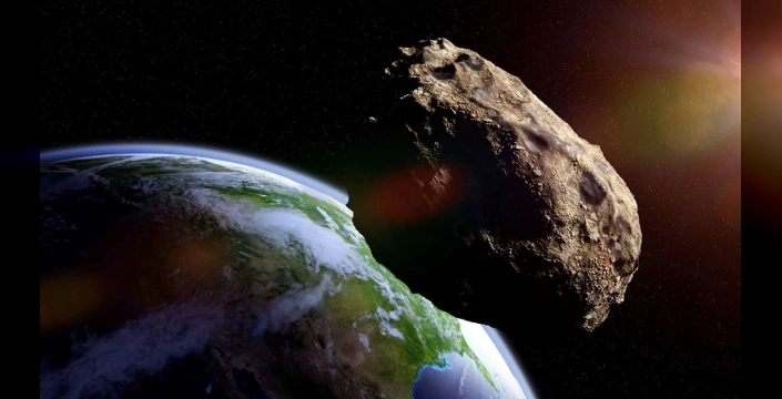 Nasa, dev asteroidin dünya'ya yaklaşımını duyurdu