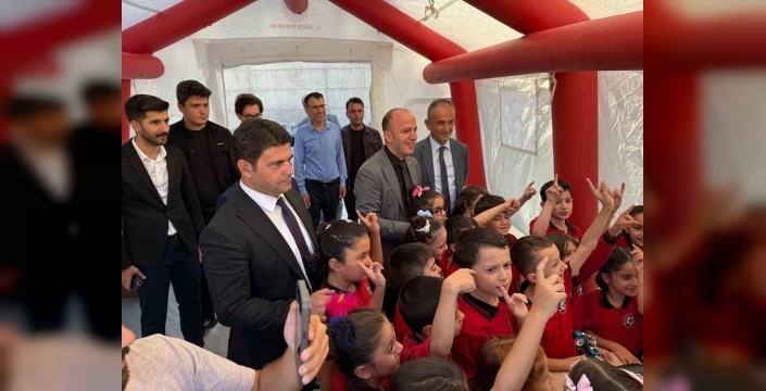 Okul Sağlığı Protokolü Uygulaması: Vali İdris Akbıyık İlk ve Ortaokulu’nda gerçekleştirildi