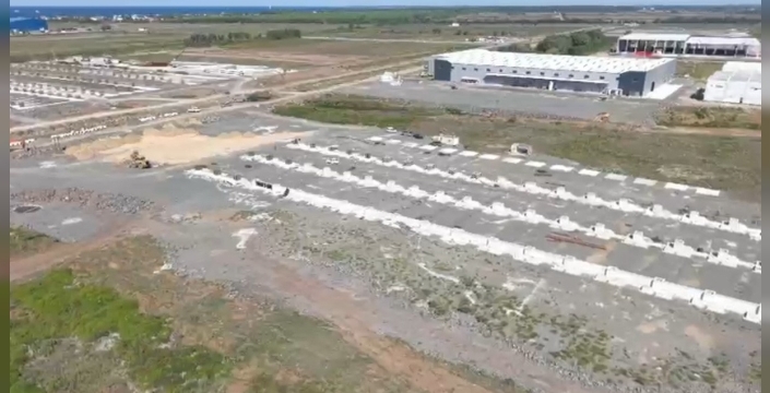 Samsun Yeni Organize Sanayi Bölgesi'nde çalışmalar yoğun tempoda sürüyor