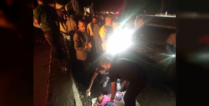 Şanlıurfa'da trafik kazası: 1 ölü, 5 yaralı