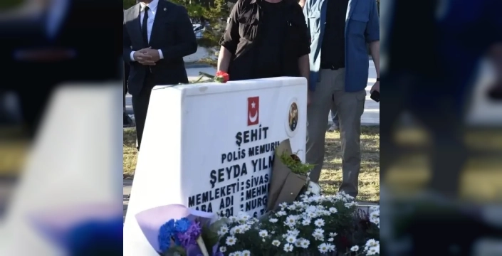 Şehit polis memuru Şeyda Yılmaz, şehadetinin yıl dönümünde anıldı