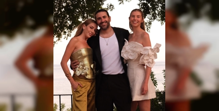 Sinem Kobal'ın kardeşi evlendi