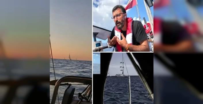 Sumud Filosu Gazze'ye ilerliyor: Her senaryoya hazırız