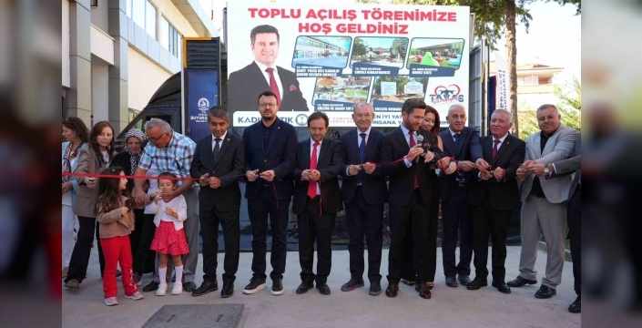 Tavas'ta 5 yeni proje hizmete açıldı