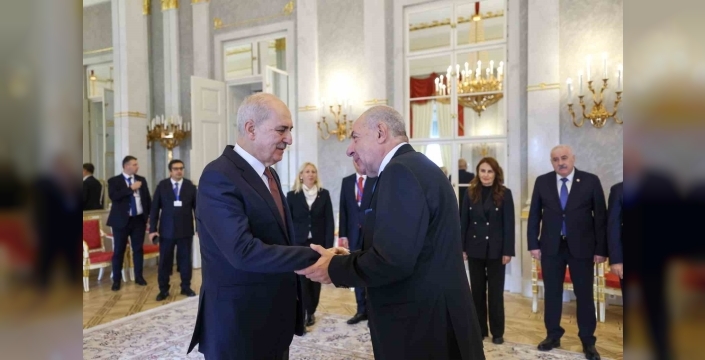 TBMM Başkanı Kurtulmuş, Macaristan Cumhurbaşkanı Sulyok ile görüştü: Filistin meselesinde iki devletli çözüm vurgusu