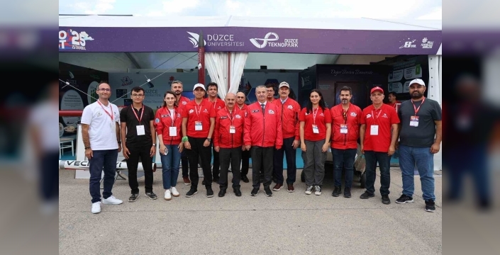 TEKNOFEST 2025: Düzce Üniversitesi iki Türkiye birinciliği kazandı