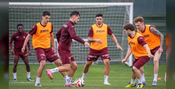 Trabzonspor, Fenerbahçe maçının hazırlıklarını sürdürüyor