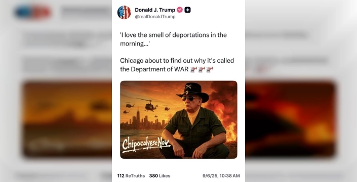 Trump, Chicago'yu hedef aldı: Ulusal muhafız gönderme iması