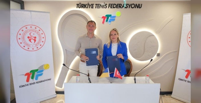 Türkiye ve Ukrayna Tenis Federasyonları iş birliği protokolü imzaladı