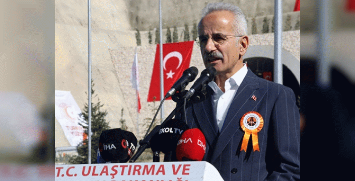 Uraloğlu: Aydınca Varyantı ve Şehit Ahmet Özsoy Tüneli hizmete açıldı, yıllık 50,7 milyon lira tasarruf sağlanacak