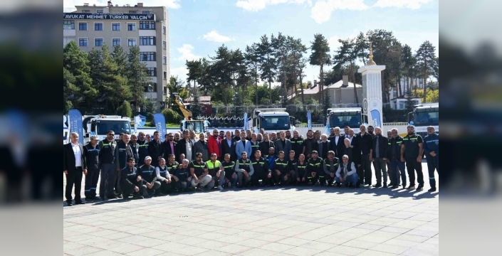 Yakutiye Belediyesi araç filosunu genişletti
