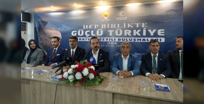 Zorlu, Iğdır'da açıkladı: Terörsüz Türkiye süreci dikkatlice sürdürülüyor