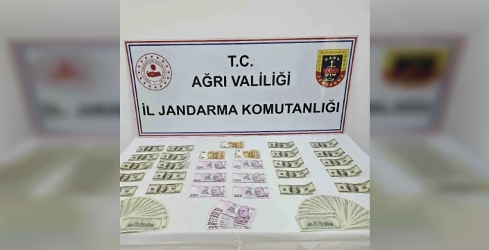 Ağrı'da sahte para operasyonu: 1 şüpheli gözaltında