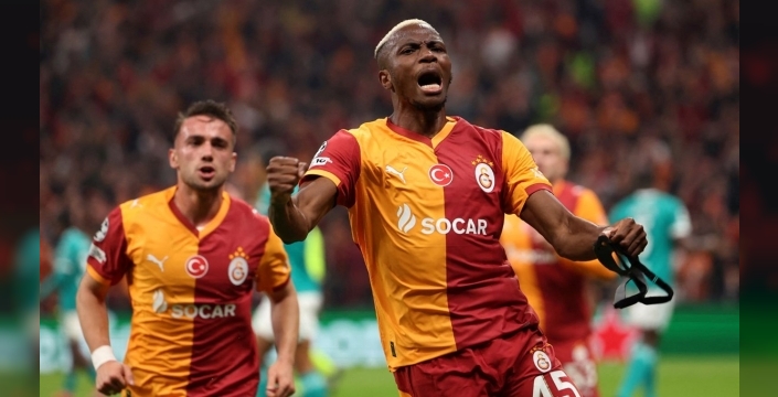 Galatasaray, Liverpool'u Osimhen'in penaltısıyla devirdi