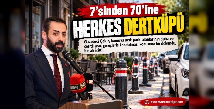 7’sinden 70’ine HERKES DERTKÜPÜ